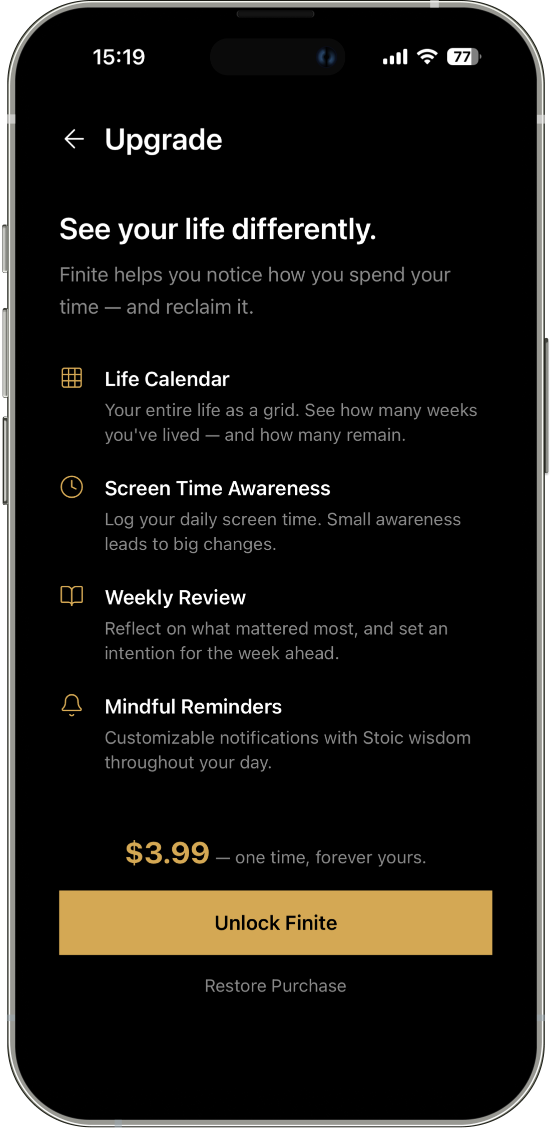 Premium — unlock all features for $3.99